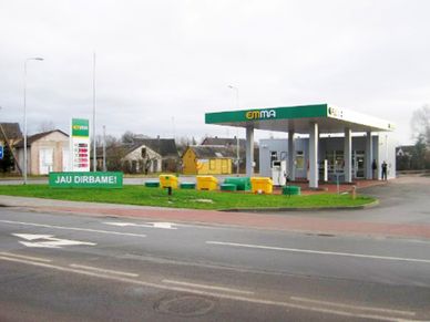 kuro ir dujų degalinė